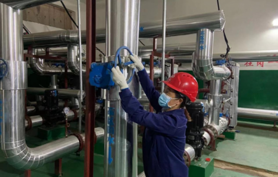 濮阳市城区集中供热管网开始冷态试运！