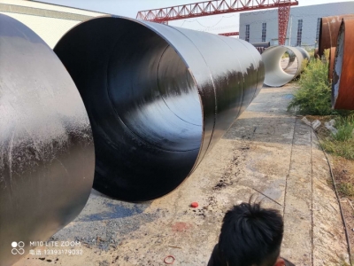 煤沥青2布6油螺旋管排污管生产厂家