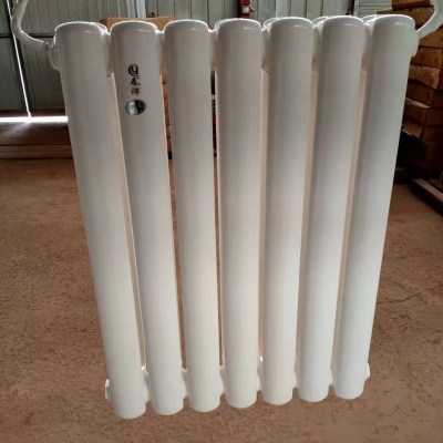 两柱钢制柱型暖气片客厅卧室集体供暖片