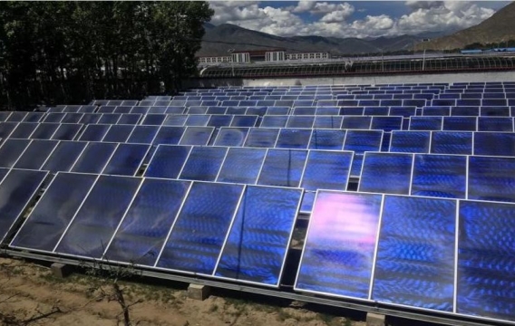西藏 | 拉萨市才纳乡大平板集热器太阳能采暖项目